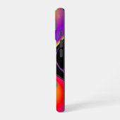 Die Magie der Farben Abstrakt 3D-Rainbowart iPhone 16 Hülle (Linke Seite)