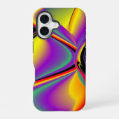 Die Magie der Farben Abstrakt 3D-Rainbowart iPhone 16 Hülle (Rückseite)
