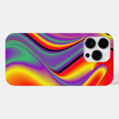 Die Magie der Farben Abstrakt 3D-Rainbowart iPhone Hülle (Rückseite (Horizontal))