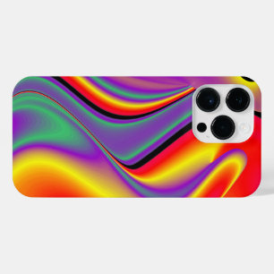 Die Magie der Farben Abstrakt 3D-Rainbowart iPhone 14 Pro Max Hülle