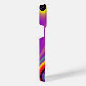 Die Magie der Farben Abstrakt 3D-Rainbowart iPhone Hülle (Rechte Seite)