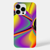 Die Magie der Farben Abstrakt 3D-Rainbowart iPhone Hülle (Rückseite)