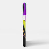 Die Magie der Farben Abstrakt 3D-Rainbowart iPhone Hülle (Rechte Seite)