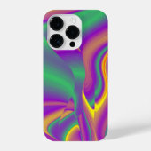 Die Magie der Farben Abstrakt 3D-Rainbowart iPhone Hülle (Rückseite)