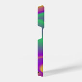 Die Magie der Farben Abstrakt 3D-Rainbowart iPhone Hülle (Rechte Seite)