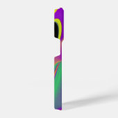 Die Magie der Farben Abstrakt 3D-Rainbowart iPhone Hülle (Rechte Seite)