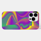 Die Magie der Farben Abstrakt 3D-Rainbowart iPhone Hülle (Rückseite (Horizontal))