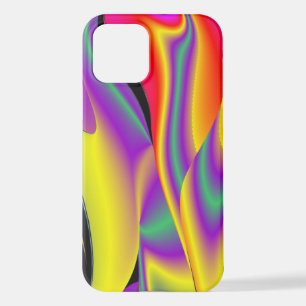 Die Magie der Farben Abstrakt 3D-Rainbowart iPhone 12 Hülle