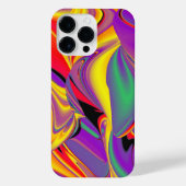 Die Magie der Farben Abstrakt 3D-Rainbowart iPhone Hülle (Rückseite)
