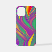Die Magie der Farben Abstrakt 3D-Rainbowart iPhone Hülle (Rückseite)