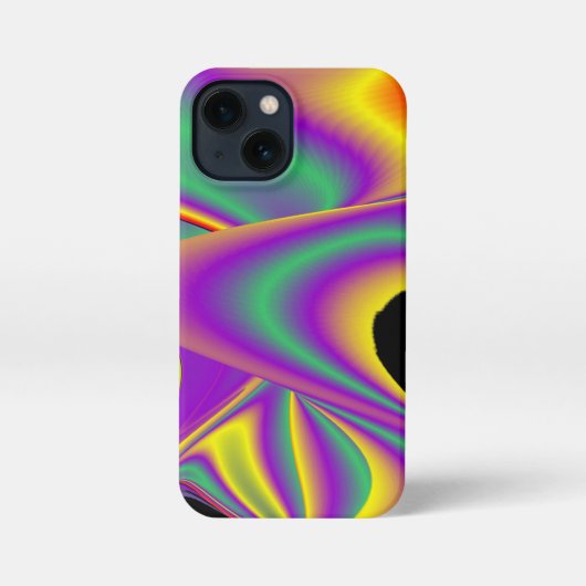 Die Magie der Farben Abstrakt 3D-Rainbowart iPhone Hülle (Rückseite)