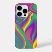 Die Magie der Farben Abstrakt 3D-Rainbowart iPhone Hülle (Rückseite)