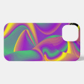 Die Magie der Farben Abstrakt 3D-Rainbowart iPhone Hülle (Rückseite (Horizontal))