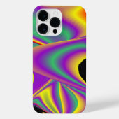Die Magie der Farben Abstrakt 3D-Rainbowart iPhone Hülle (Rückseite)