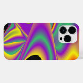 Die Magie der Farben Abstrakt 3D-Rainbowart iPhone Hülle (Rückseite (Horizontal))
