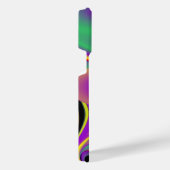 Die Magie der Farben Abstrakt 3D-Rainbowart iPhone Hülle (Rechte Seite)