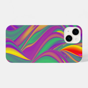 Die Magie der Farben Abstrakt 3D-Rainbowart iPhone 14 Hülle