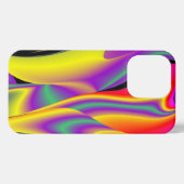 Die Magie der Farben Abstrakt 3D-Rainbowart iPhone Hülle (Rückseite (Horizontal))
