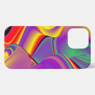 Die Magie der Farben Abstrakt 3D-Rainbowart iPhone 13 Pro Max Hülle