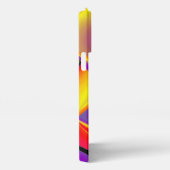 Die Magie der Farben Abstrakt 3D-Rainbowart iPhone Hülle (Rechte Seite)