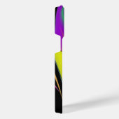 Die Magie der Farben Abstrakt 3D-Rainbowart iPhone Hülle (Rechte Seite)