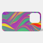 Die Magie der Farben Abstrakt 3D-Rainbowart iPhone Hülle (Rückseite (Horizontal))