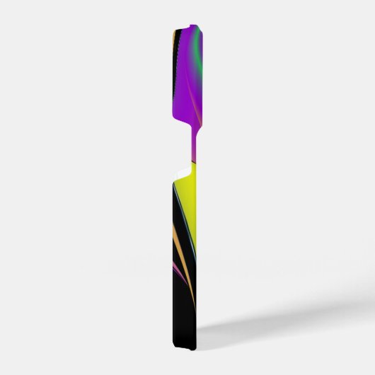Die Magie der Farben Abstrakt 3D-Rainbowart iPhone Hülle (Rechte Seite)