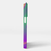 Die Magie der Farben Abstrakt 3D-Rainbowart iPhone Hülle (Rechte Seite)