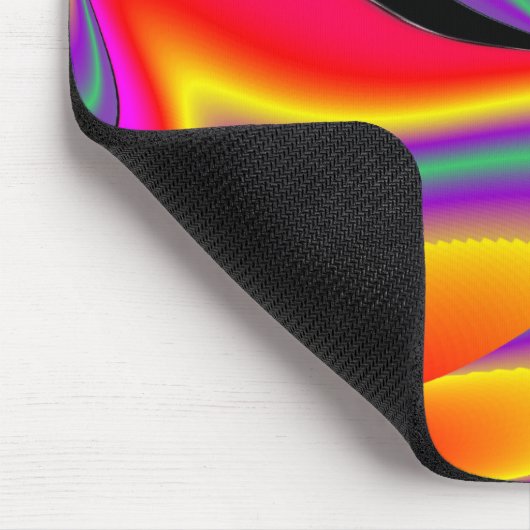 Die Magie der Farben Abstrakt 3D-Rainbowart Mousepad (Ecke)