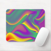 Die Magie der Farben Abstrakt 3D-Rainbowart Mousepad (Mit Mouse)