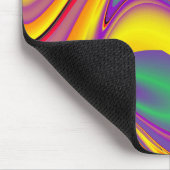 Die Magie der Farben Abstrakt 3D-Rainbowart Mousepad (Ecke)