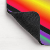 Die Magie der Farben Abstrakt 3D-Rainbowart Mousepad (Ecke)