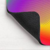 Die Magie der Farben Abstrakt 3D-Rainbowart Mousepad (Ecke)