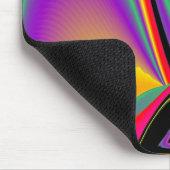 Die Magie der Farben Abstrakt 3D-Rainbowart Mousepad (Ecke)