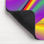 Die Magie der Farben Abstrakt 3D-Rainbowart Mousepad (Ecke)