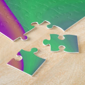 Die Magie der Farben Abstrakt 3D-Rainbowart Puzzle (Seite)