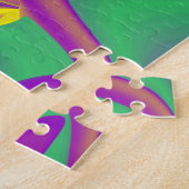 Die Magie der Farben Abstrakt 3D-Rainbowart Puzzle (Seite)