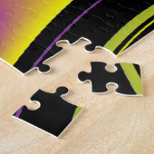 Die Magie der Farben Abstrakt 3D-Rainbowart Puzzle (Seite)