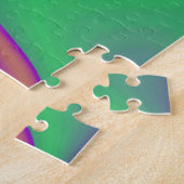 Die Magie der Farben Abstrakt 3D-Rainbowart Puzzle (Seite)