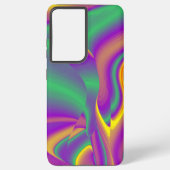 Die Magie der Farben Abstrakt 3D-Rainbowart Samsung Galaxy Hülle (Rückseite)