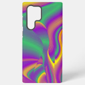 Die Magie der Farben Abstrakt 3D-Rainbowart Samsung Galaxy Hülle (Rückseite)