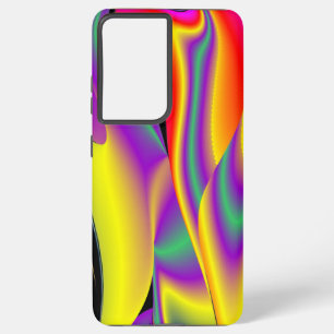 Die Magie der Farben Abstrakt 3D-Rainbowart Samsung Galaxy Hülle