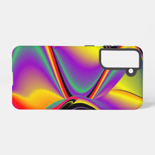 Die Magie der Farben Abstrakt 3D-Rainbowart Samsung Galaxy Hülle