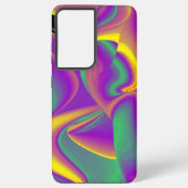 Die Magie der Farben Abstrakt 3D-Rainbowart Samsung Galaxy Hülle (Rückseite)