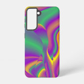 Die Magie der Farben Abstrakt 3D-Rainbowart Samsung Galaxy Hülle (Rückseite)