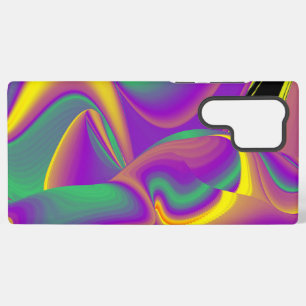 Die Magie der Farben Abstrakt 3D-Rainbowart Samsung Galaxy Hülle