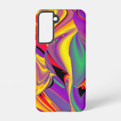 Die Magie der Farben Abstrakt 3D-Rainbowart Samsung Galaxy Hülle (Rückseite)