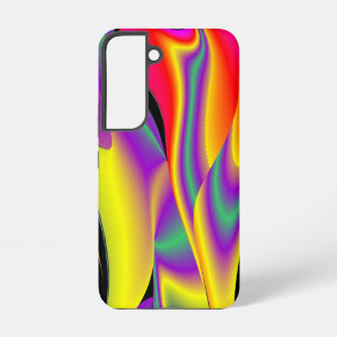 Die Magie der Farben Abstrakt 3D-Rainbowart Samsung Galaxy Hülle
