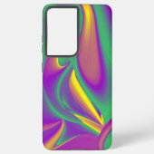 Die Magie der Farben Abstrakt 3D-Rainbowart Samsung Galaxy Hülle (Rückseite)