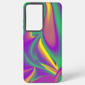 Die Magie der Farben Abstrakt 3D-Rainbowart Samsung Galaxy Hülle (Rückseite)